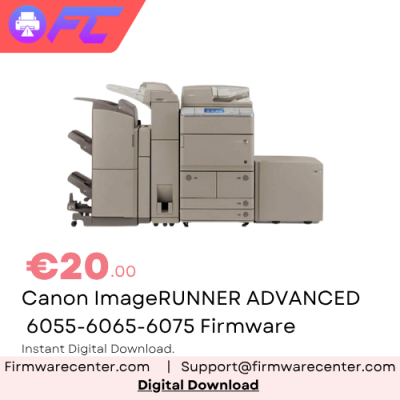 Canon imageRUNNER ADVANCE 6055, 6065 & 6075 System Software & Firmware Download