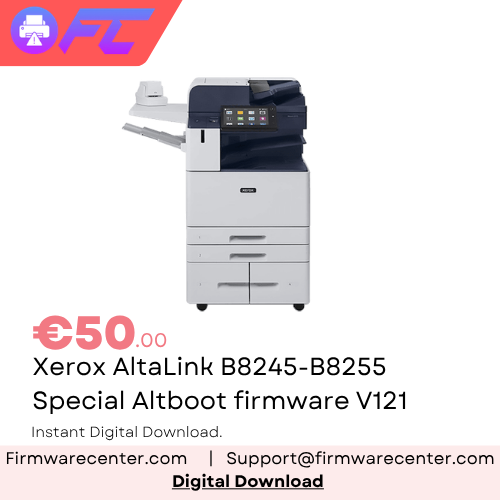 Xerox AltaLink B8245 & B8255 Special AltBoot Firmware V121 Download